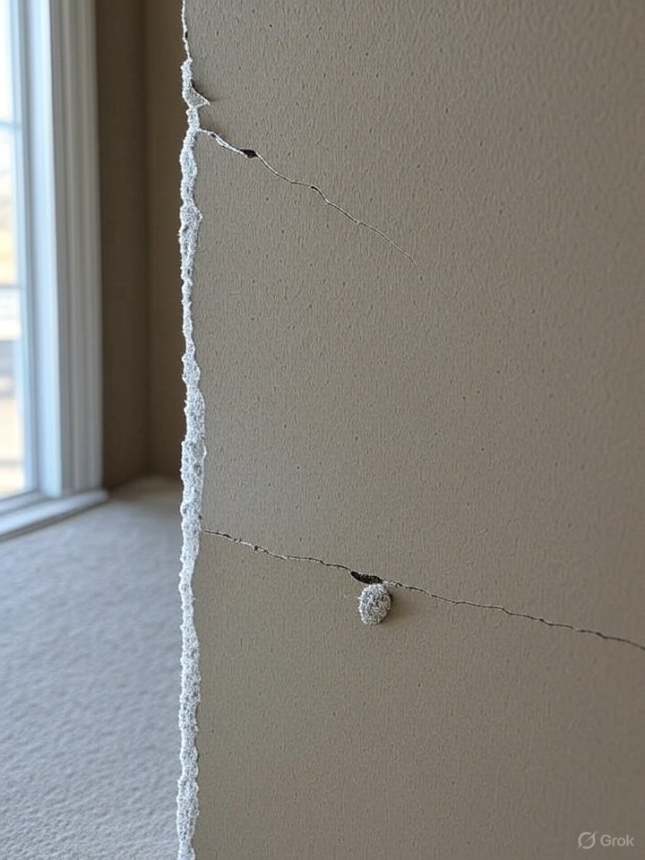 Damaged drywall in a Phoenix, AZ home needing repair